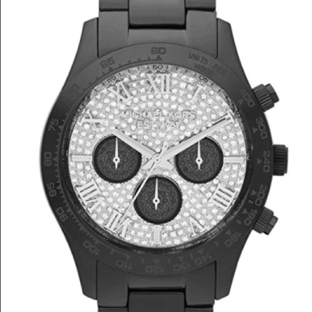 Michael Kors Crystal Faced Watch MK5668